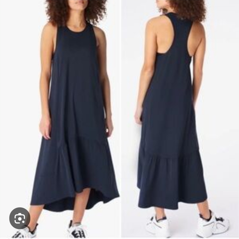 Sweaty Betty Explorer ACE Mini Dress Athleisure Navy High Low Medium